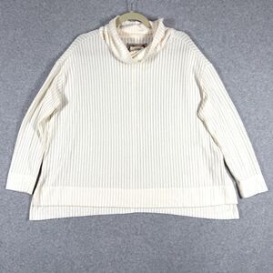 Maeve Anthropologie Sweater Womens Medium Ribbed Cowl Neck Oversized‎ Pullover